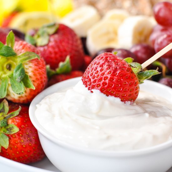 5-Minute Poolside Fruit Dip