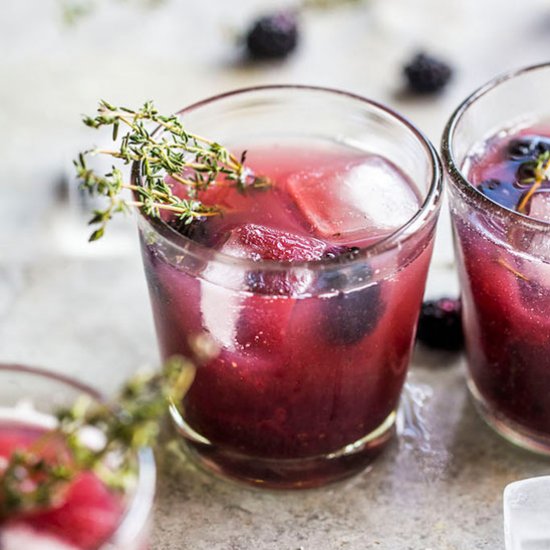 Blackberry Thyme Margaritas