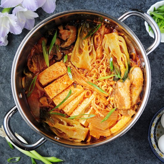 One-Pot Kimchi Ramen