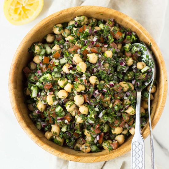 Chickpea Tabbouleh