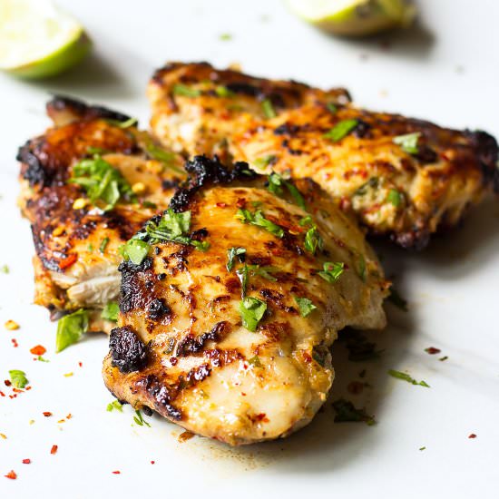 Ginger Lime Chilli Chicken