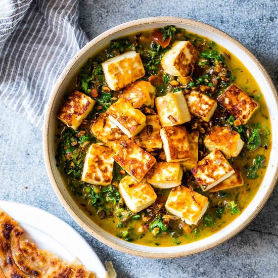 Easy Indian Saag Paneer