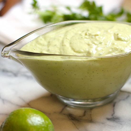 Creamy Avocado Dressing