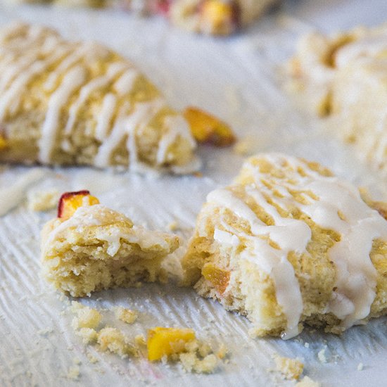 Peach Scones