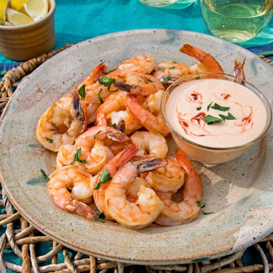 Roasted Shrimp Cocktail