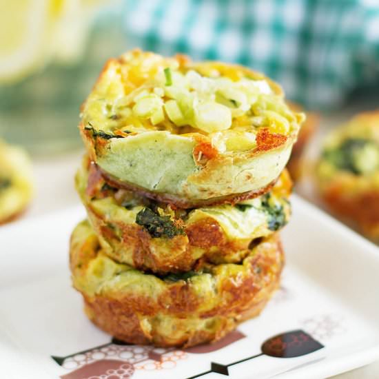 Spinach Egg Muffins