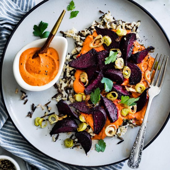 Creamy Romesco and Veggies