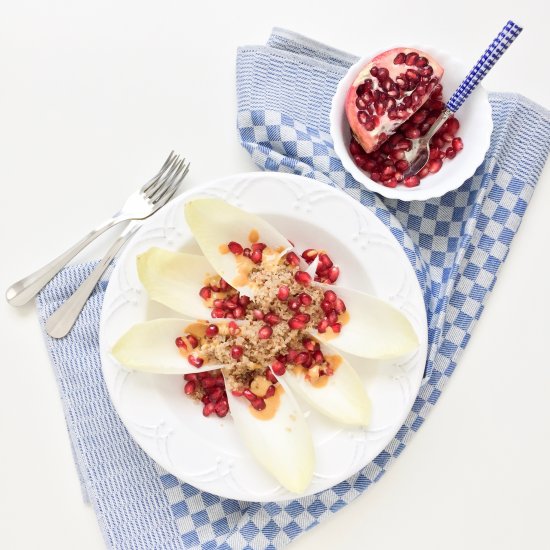 Endive quinoa salad