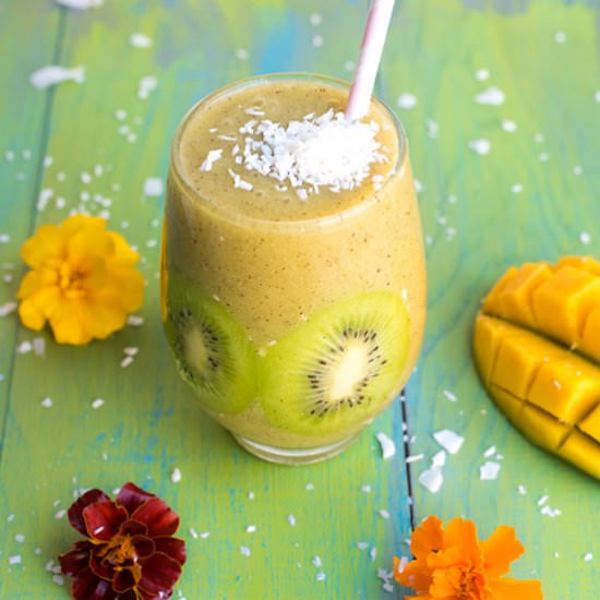 Kiwi-Mango Smoothie Recipe