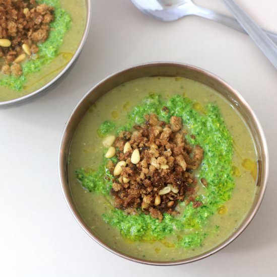 Broccoli & Basil Soup