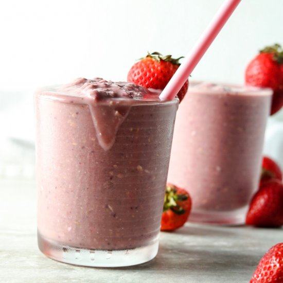 Strawberry Shortcake Smoothies