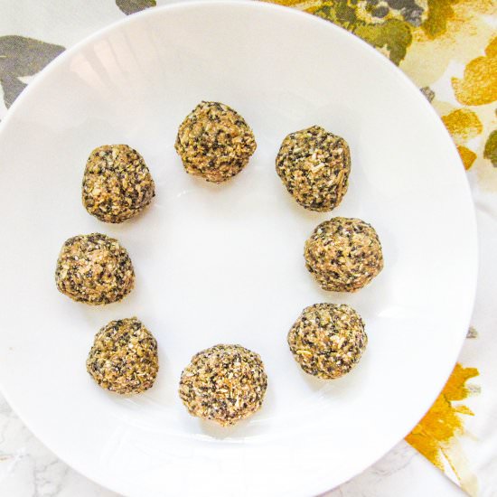 Lemon Chia Energy Bites