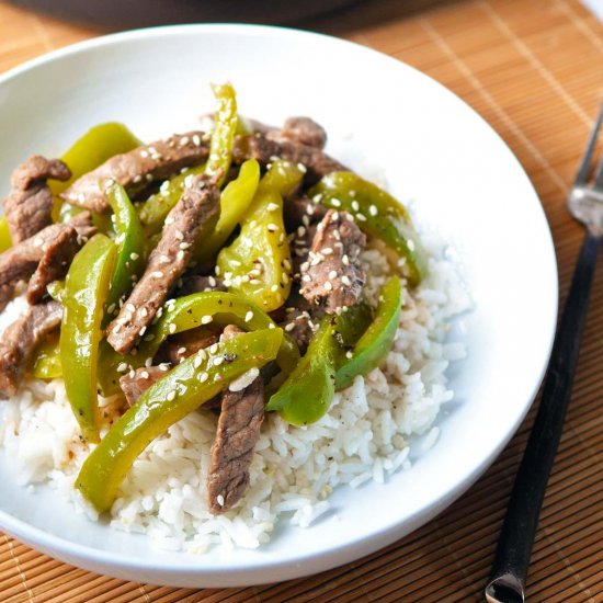 30 Minute Pepper Steak