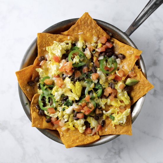 Healthier Breakfast Nachos