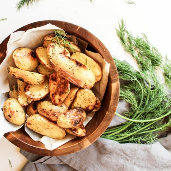 Roasted Potatoes: Dill + Balsamic