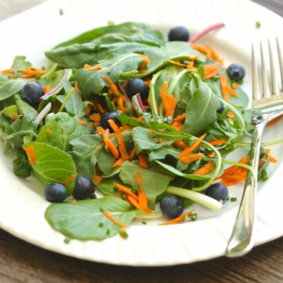 Mixed Greens with Maple Vinaigrette