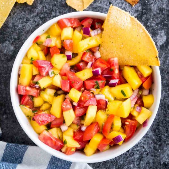 Tomato Mango Salsa