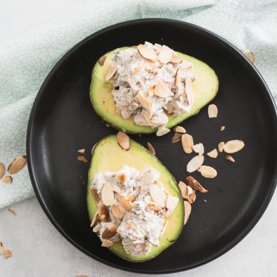 Chicken Salad Stuffed Avocados