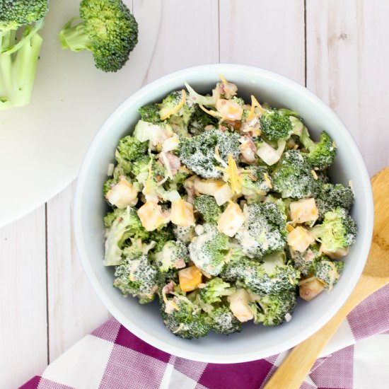 Sugar Free Broccoli Salad