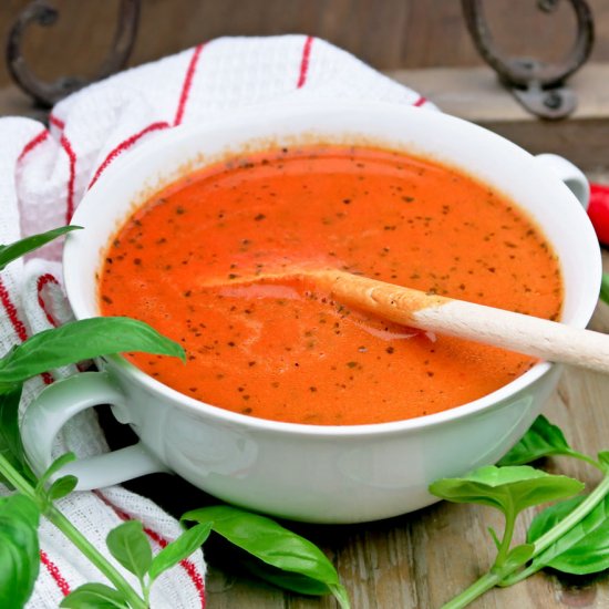 Tomato and Red Pepper Soup