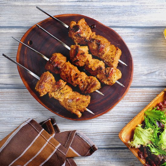 Piri-Piri Pork Kabobs