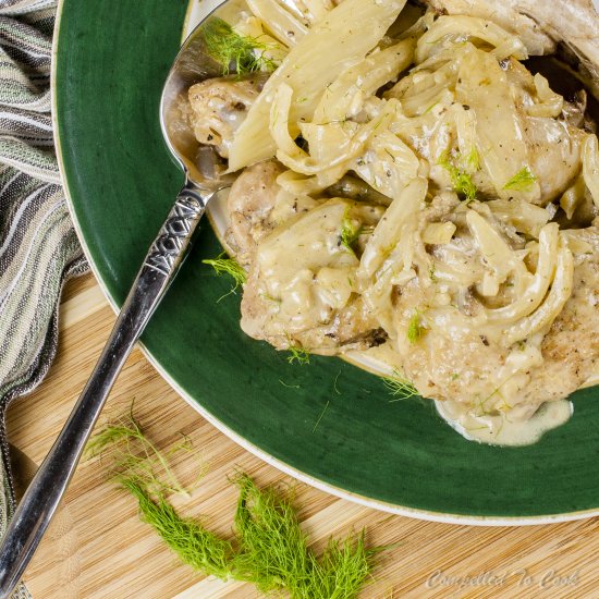 Braised Fennel Chicken