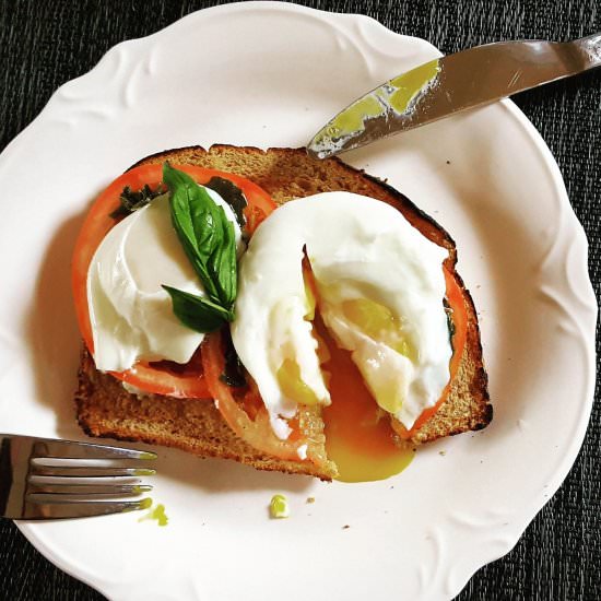 Eggs Benny With Cider Vinaigrette