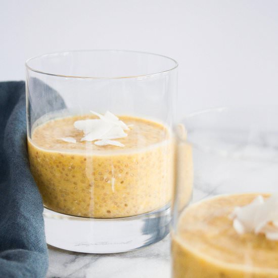 Tropical Mango Chia Pudding