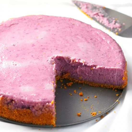 Ube Cheesecake