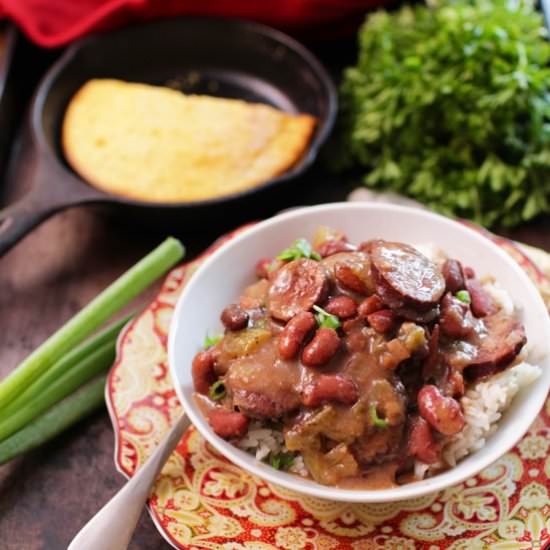 Red Beans & Rice For One