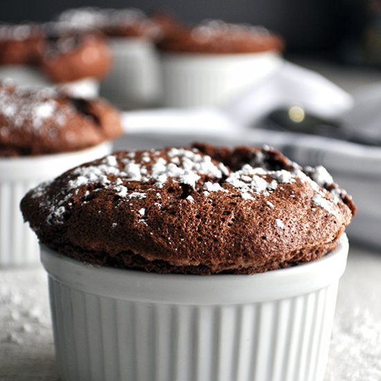 Individual Chocolate Souffles