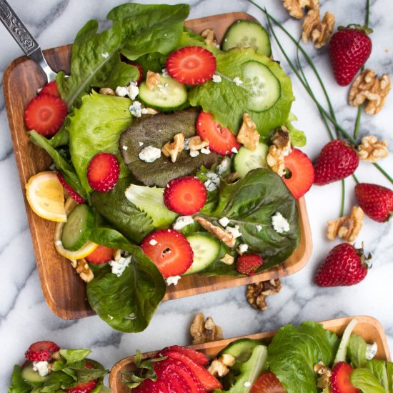 Garden Greens Strawberry Salad