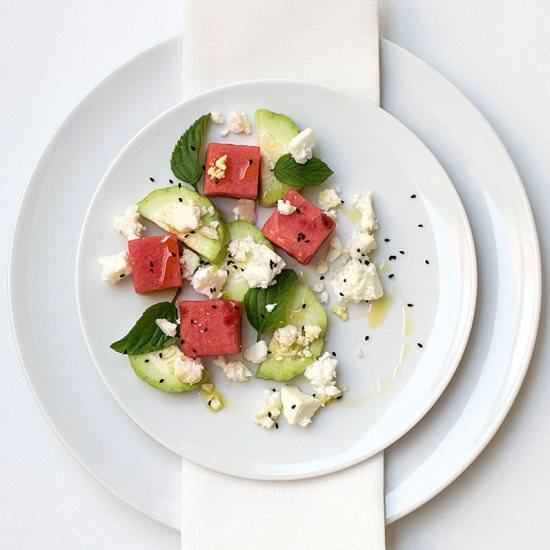 Watermelon & Feta Summer Salad