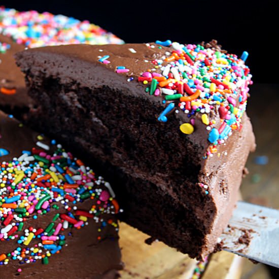 Classic Chocolate Birthday Cake