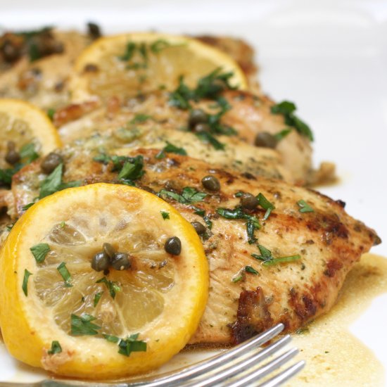 Jolly Nearly Chicken Piccata