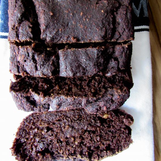 Avocado Chocolate Banana Bread