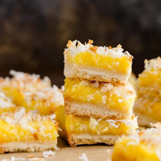 Coconut Lemon Bars