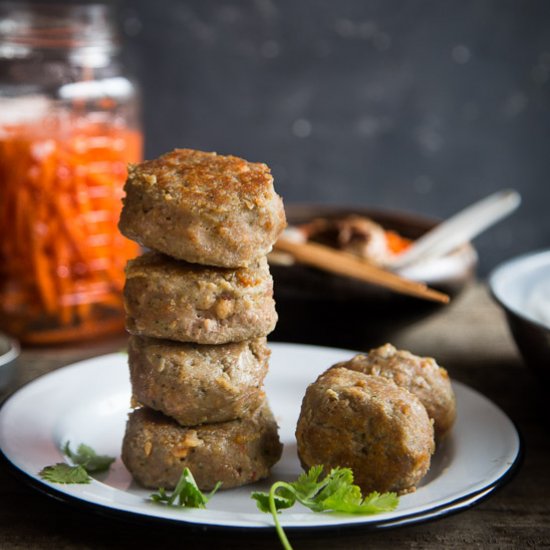 Cambodian Sausage Patties