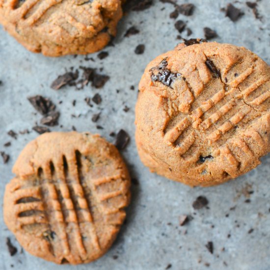 Low Carb Almond Butter Cookies