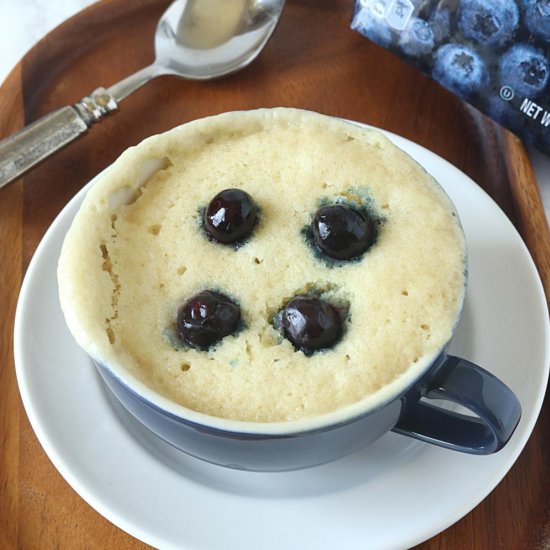 Blueberry Mug Cake