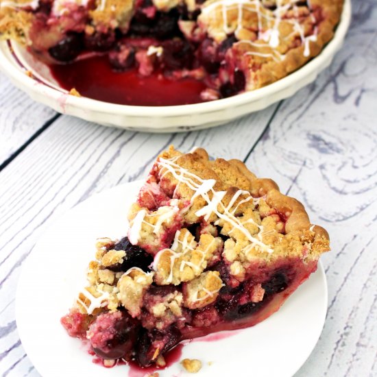 Cherry Crumb Pie