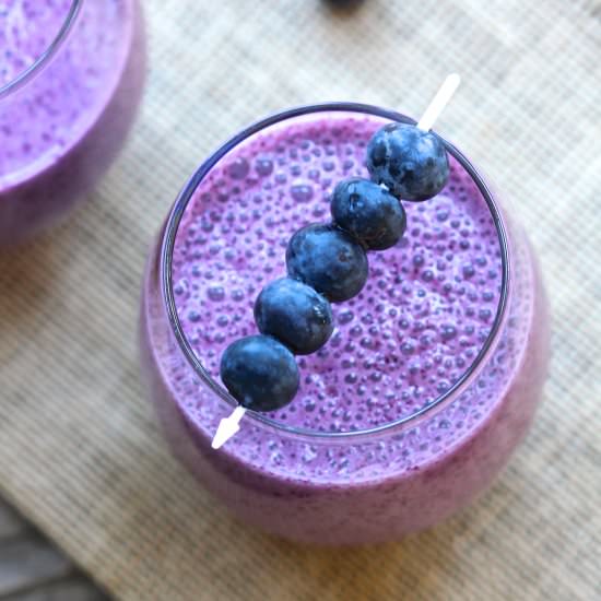 Blueberry-Peach Smoothie