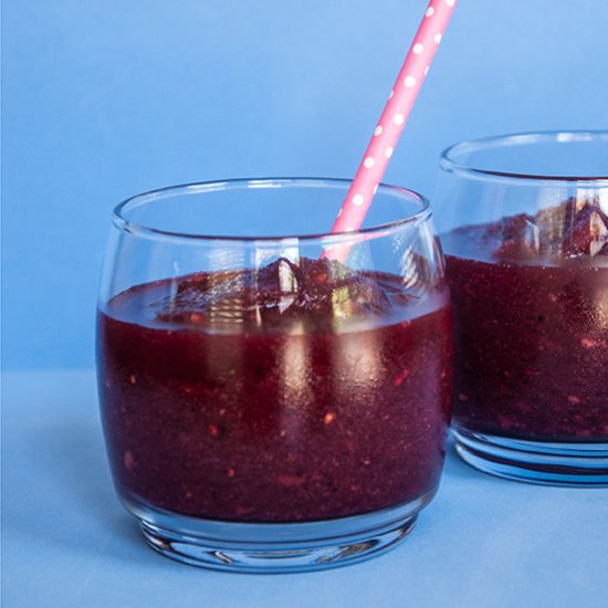 Blackberry Gin Slush