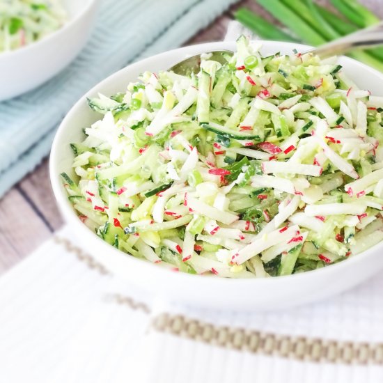 Cucumber Radish Salad