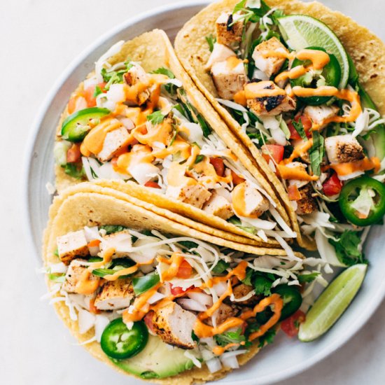 Chicken Street Tacos