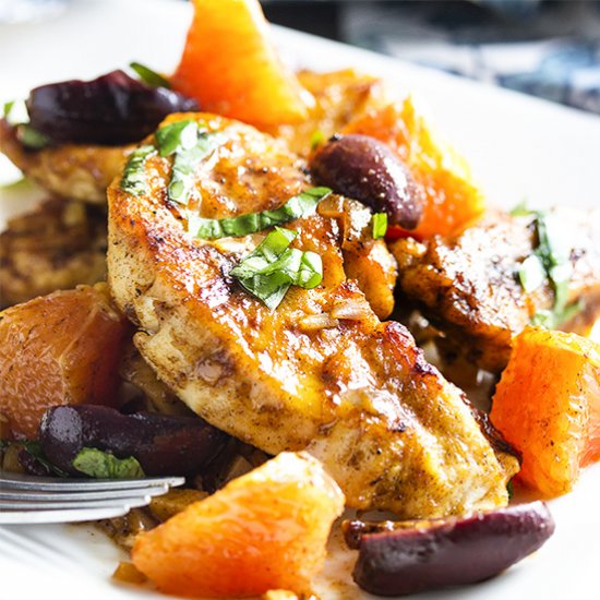 Mediterranean Orange Chicken