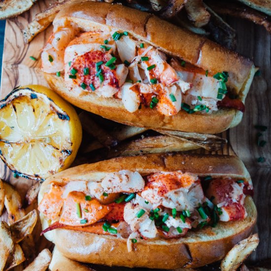 Maine Brown Butter Lobster Rolls