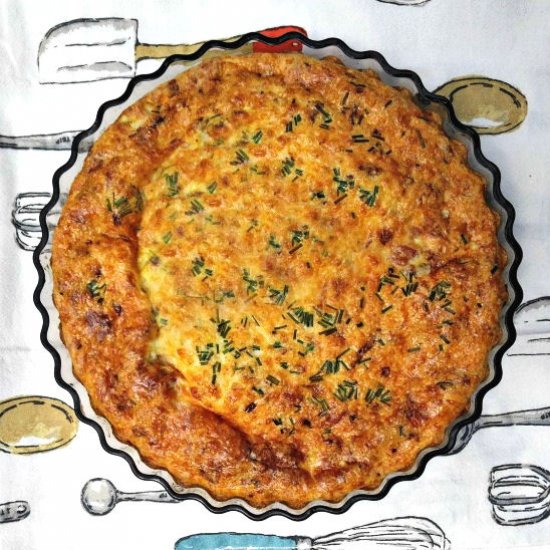 Crustless Quiche Lorraine