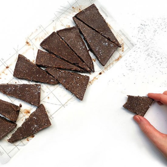 Carob Coconut Tahini Fudge