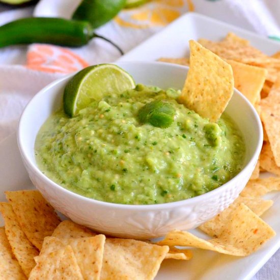 Avocado Tomatillo Salsa